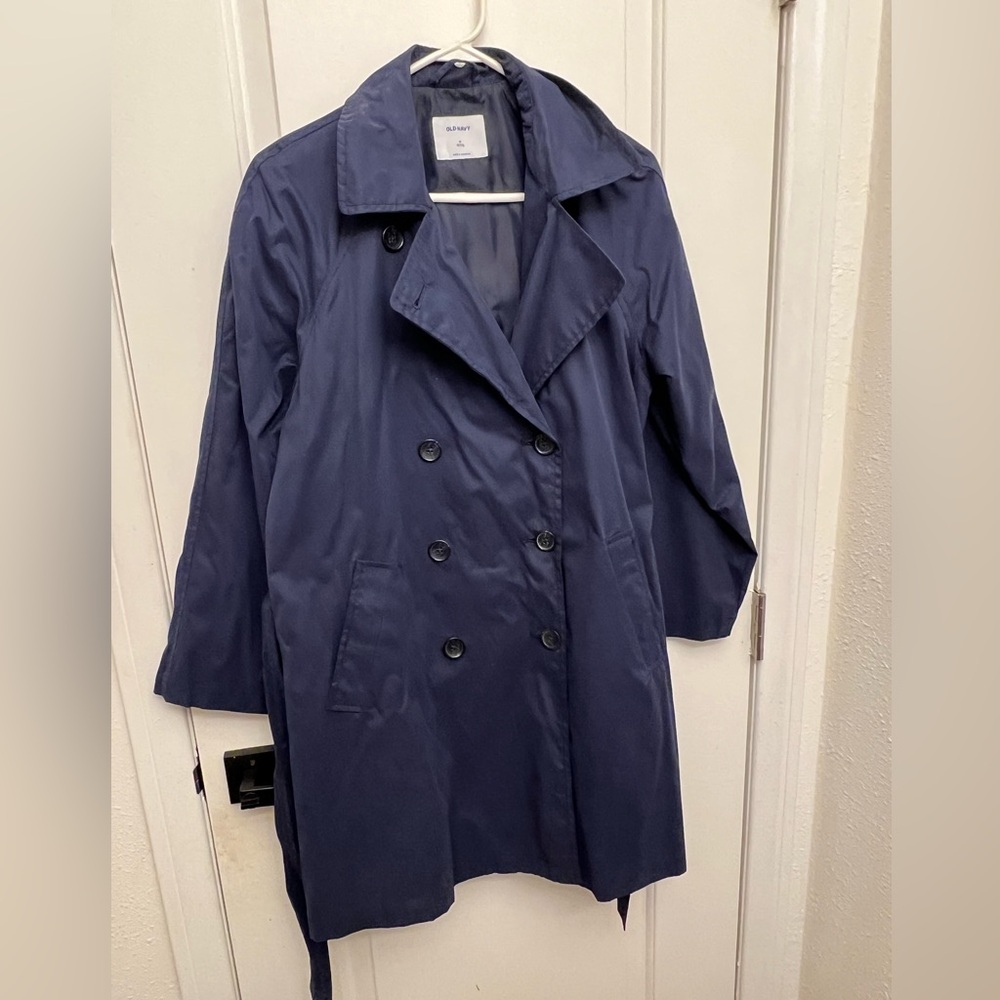 Old Navy trench coat- Navy blue size Médium Petite